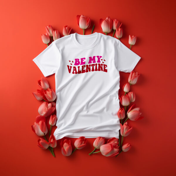 Shirt Donna Be my Valentine logigadget