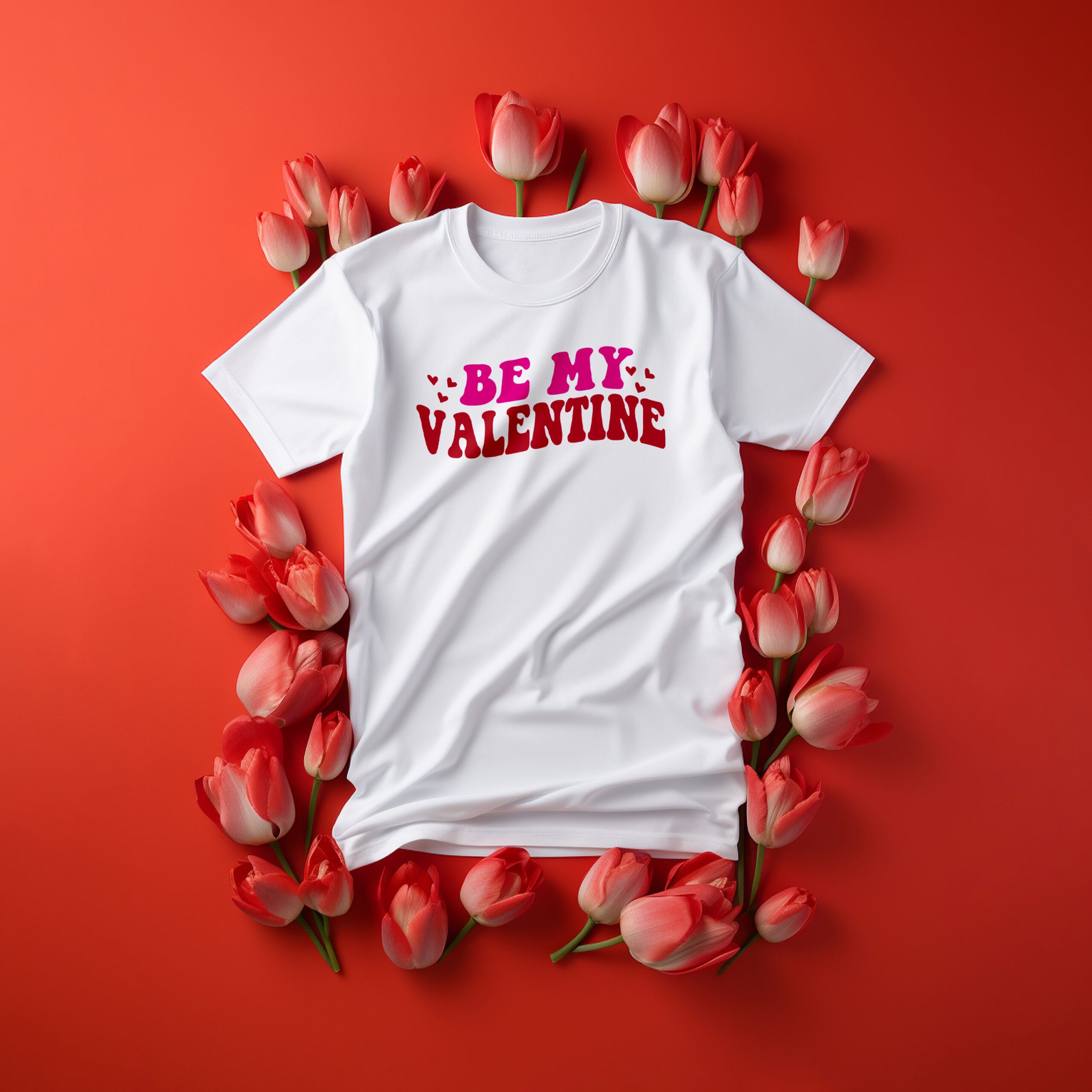 Shirt Donna Be my Valentine logigadget