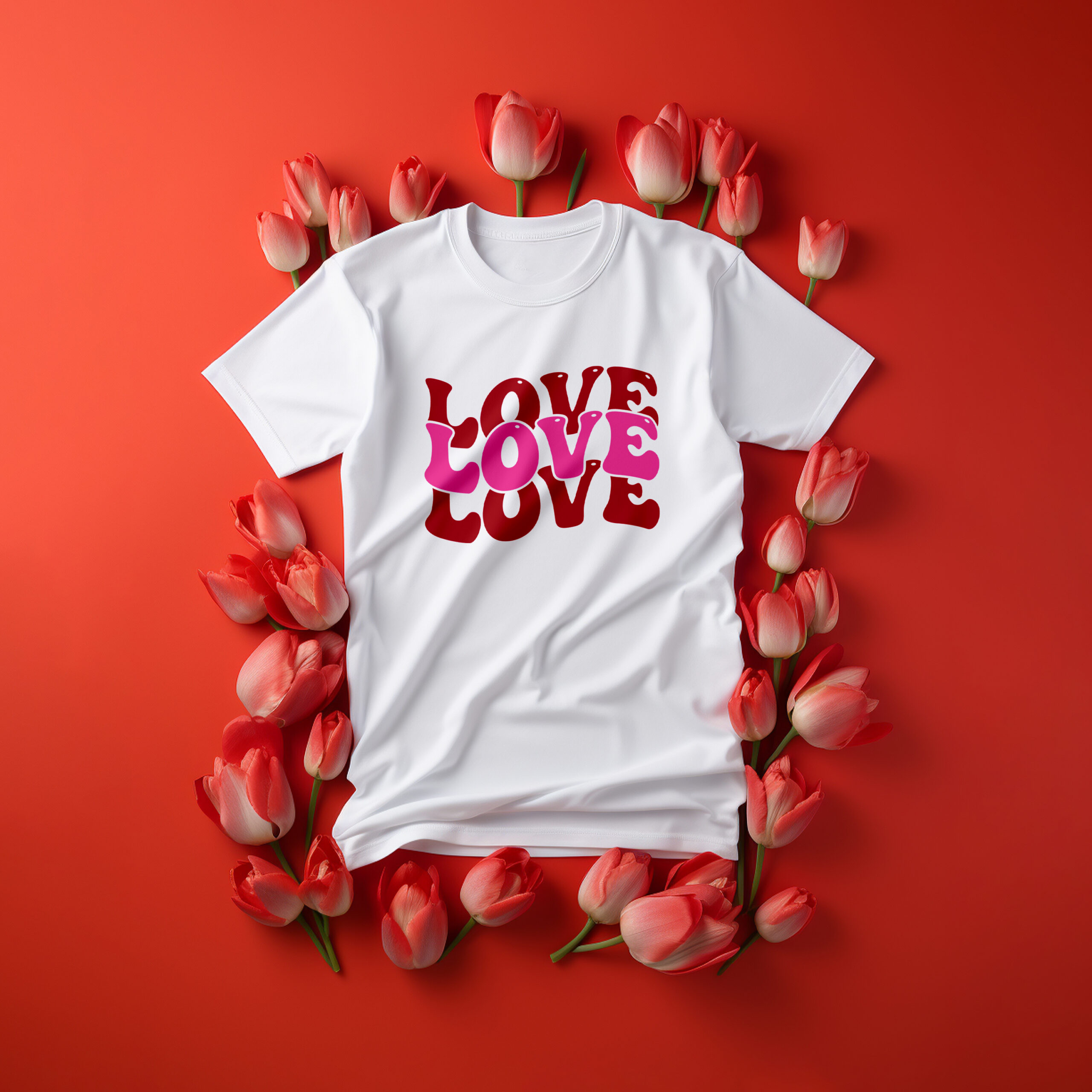 shirt donna love personalizzata logigadget