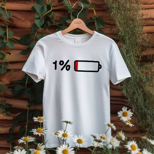 shirt donna personalizzata 1% batteria